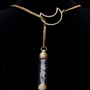 Moon Stone Choker Chain
